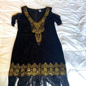 Flapper Girl Halloween Costume Dress